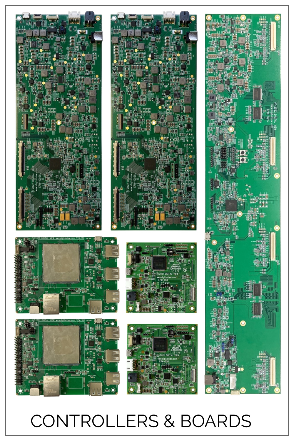 e-paper controller boards